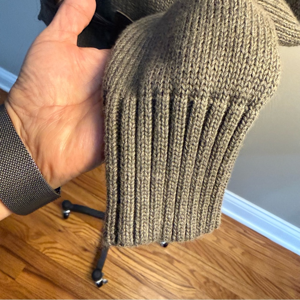 Ralph Lauren Gray/Green Toggle Cardigan, XS - Picture 7 of 16